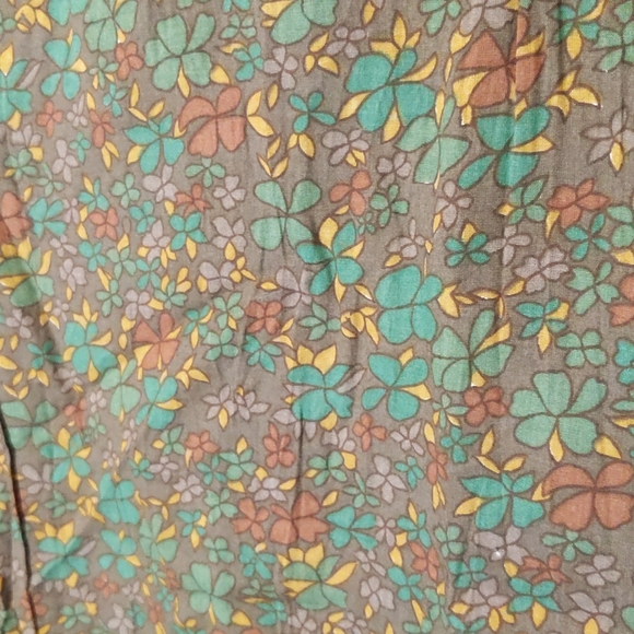 Maison Coupe| NWT Floral Long Sleeve Cotton Shirt With Front Pockets - Picture 4 of 14